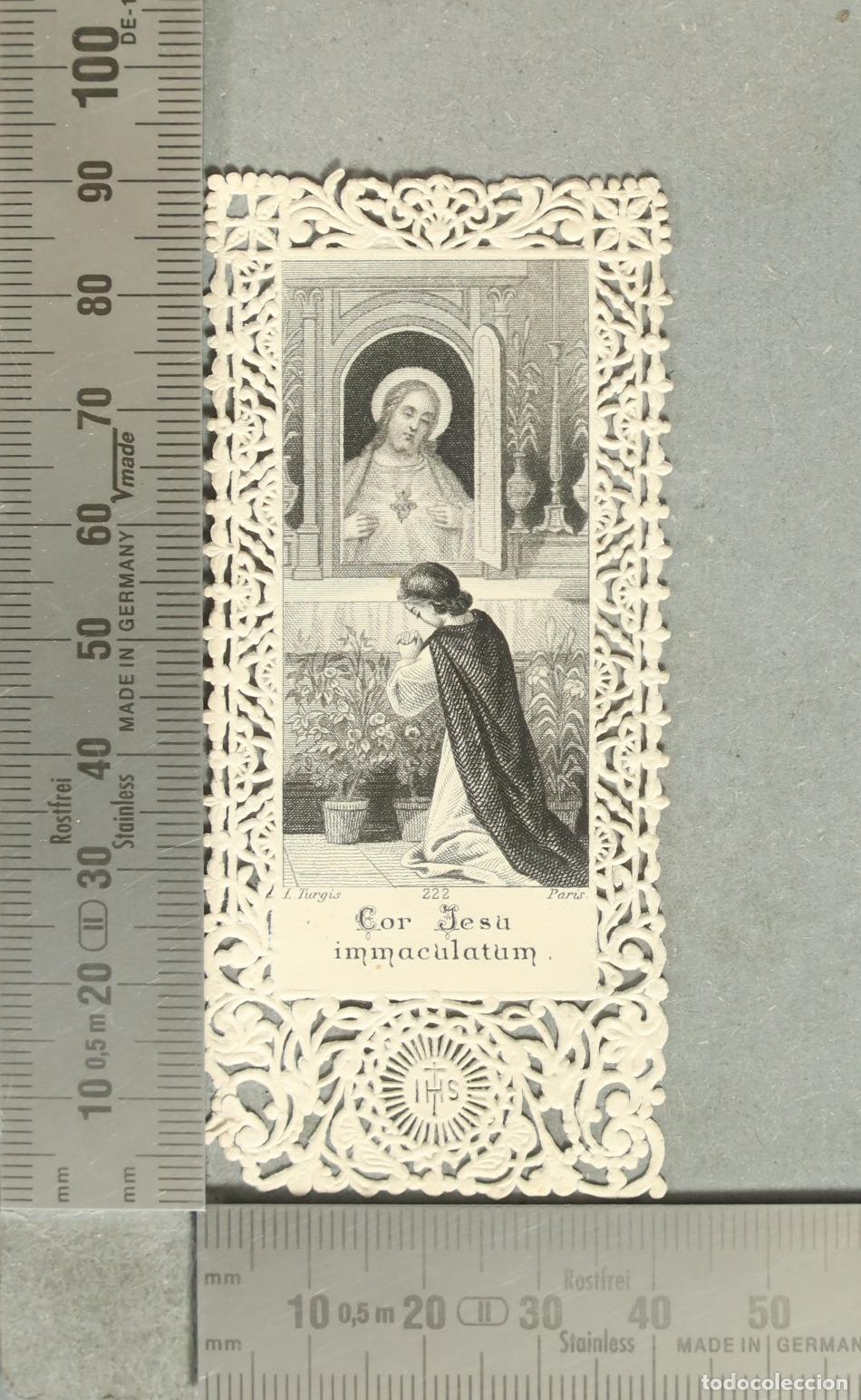 Postales: ESTAMPA. Cor Jesu immaculatum - L. Turgis - Canivet
