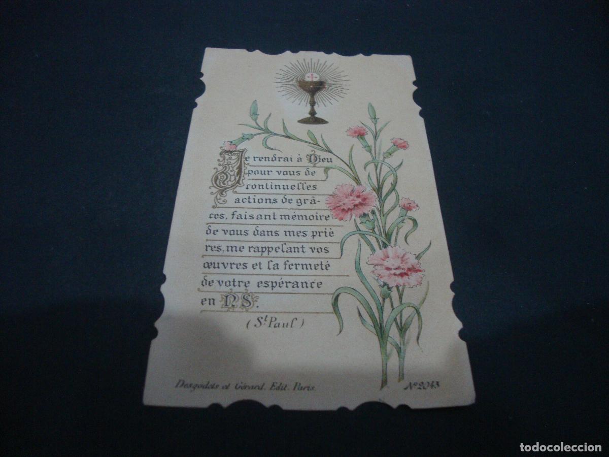 Postales: RECORDATORIO 1 COMUNION SOUVENIR PREMIERE COMMUNION FRANCES 1908