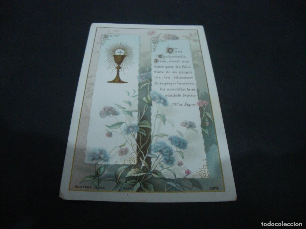Postales: RECORDATORIO 1 COMUNION SOUVENIR PREMIERE COMMUNION FRANCES 1898