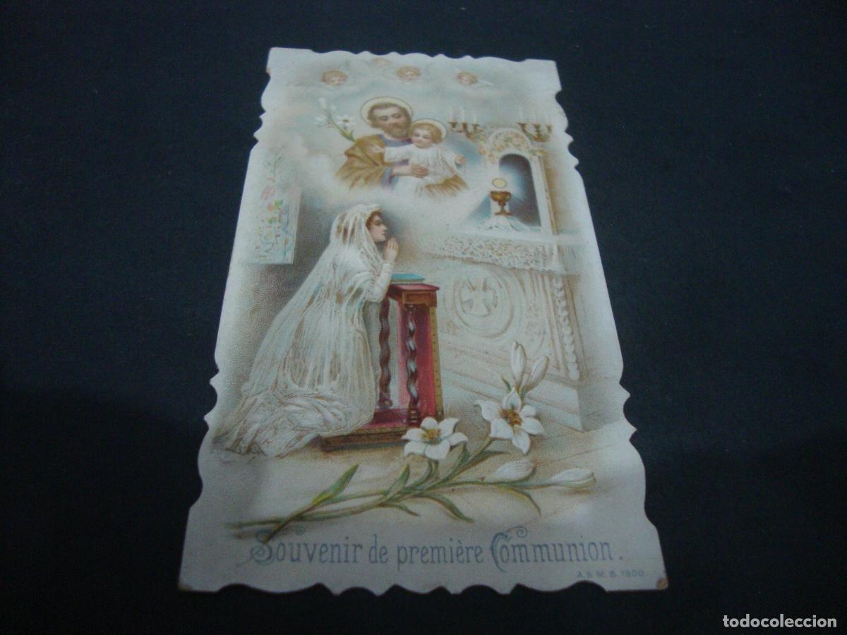 Postales: RECORDATORIO 1 COMUNION SOUVENIR PREMIERE COMMUNION FRANCES 1905