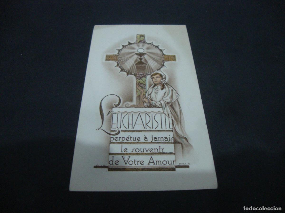Postales: RECORDATORIO 1 COMUNION SOUVENIR PREMIERE COMMUNION FRANCES 1955