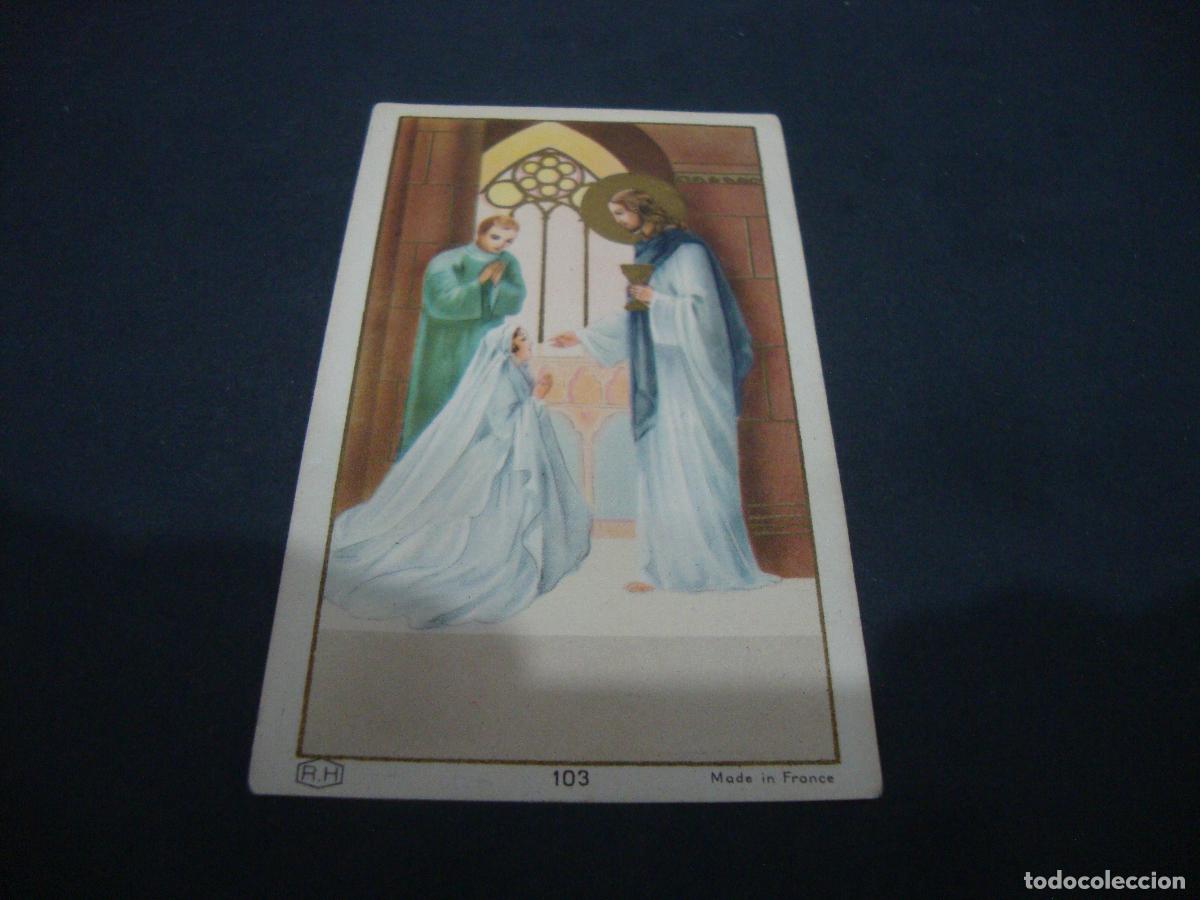 Postales: RECORDATORIO 1 COMUNION SOUVENIR PREMIERE COMMUNION FRANCES 1946