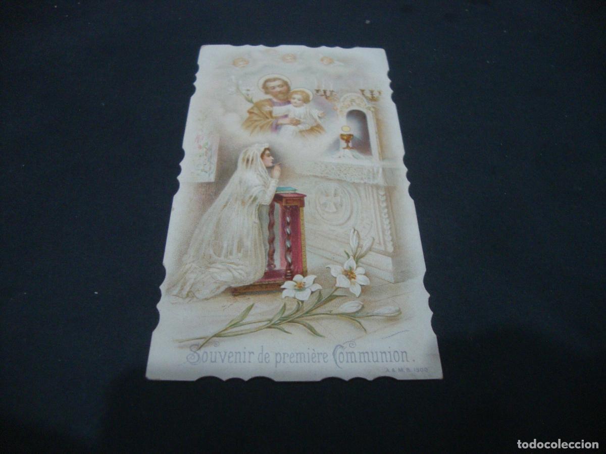 Postales: RECORDATORIO 1 COMUNION SOUVENIR PREMIERE COMMUNION FRANCES 1900