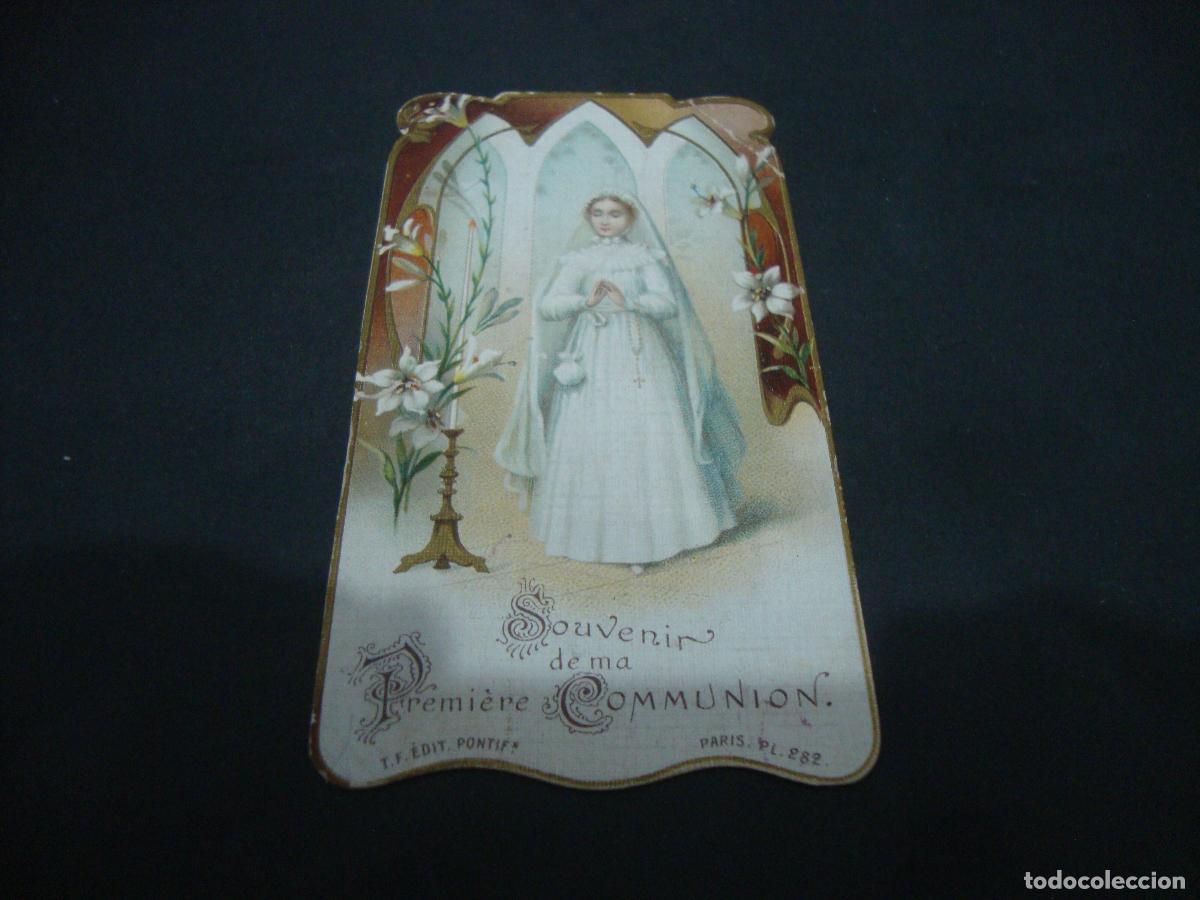Postales: RECORDATORIO 1 COMUNION SOUVENIR PREMIERE COMMUNION FRANCES 1910