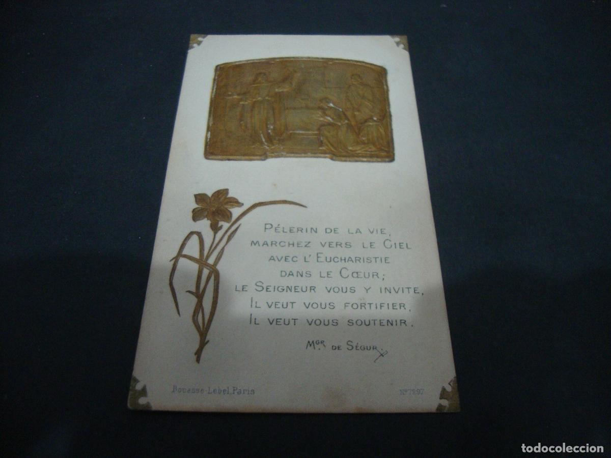 Postales: RECORDATORIO 1 COMUNION SOUVENIR PREMIERE COMMUNION FRANCES 1907