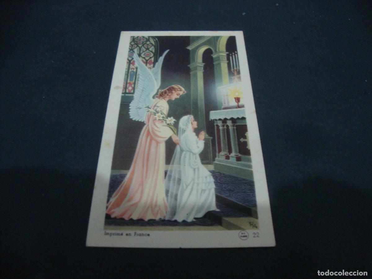 Postales: RECORDATORIO 1 COMUNION SOUVENIR PREMIERE COMMUNION FRANCES 1946