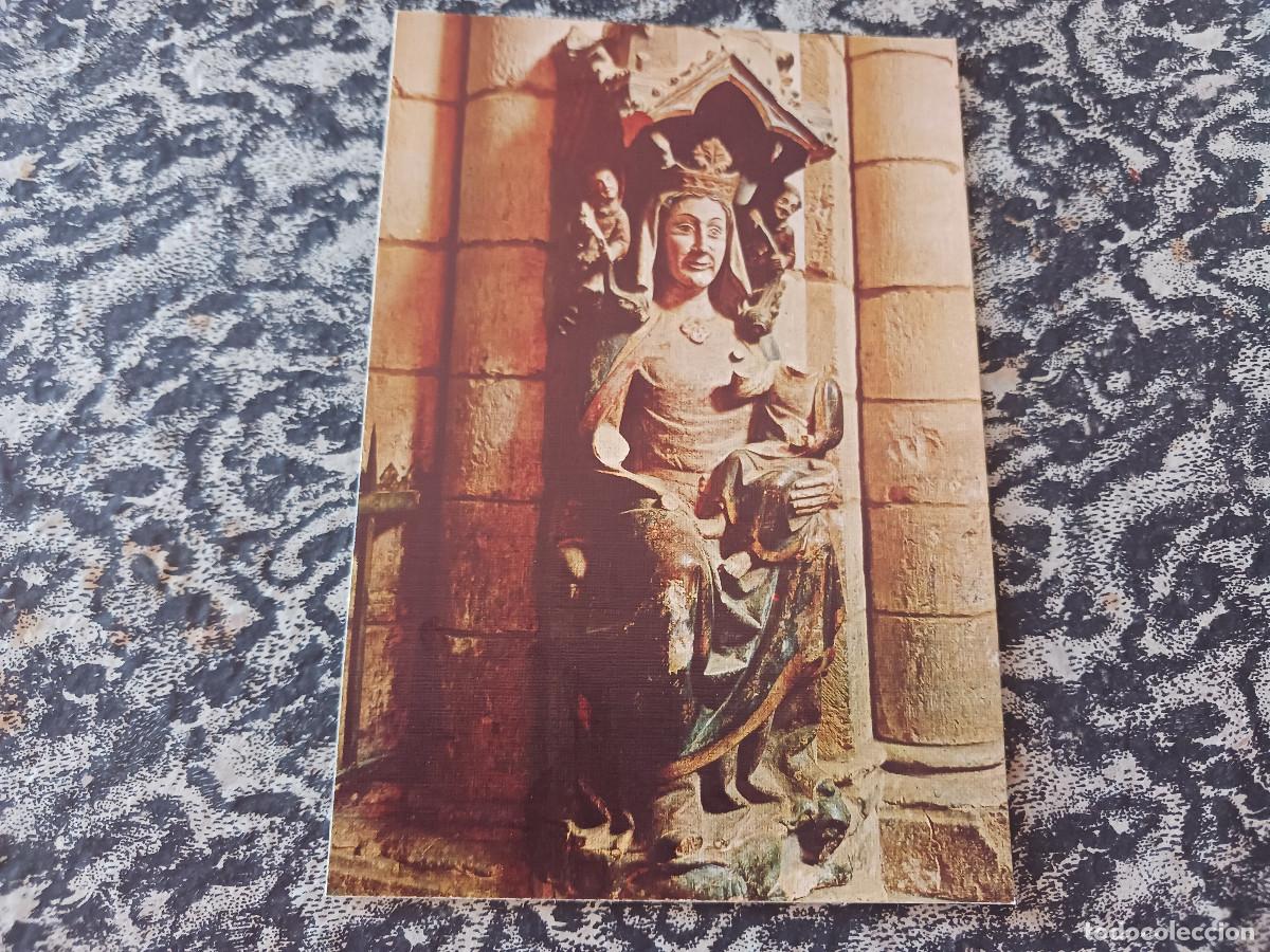 Postales: 7 villalcazar de sirga, santa maria la blanca, la virgen de las cantigas, ed. sicilia