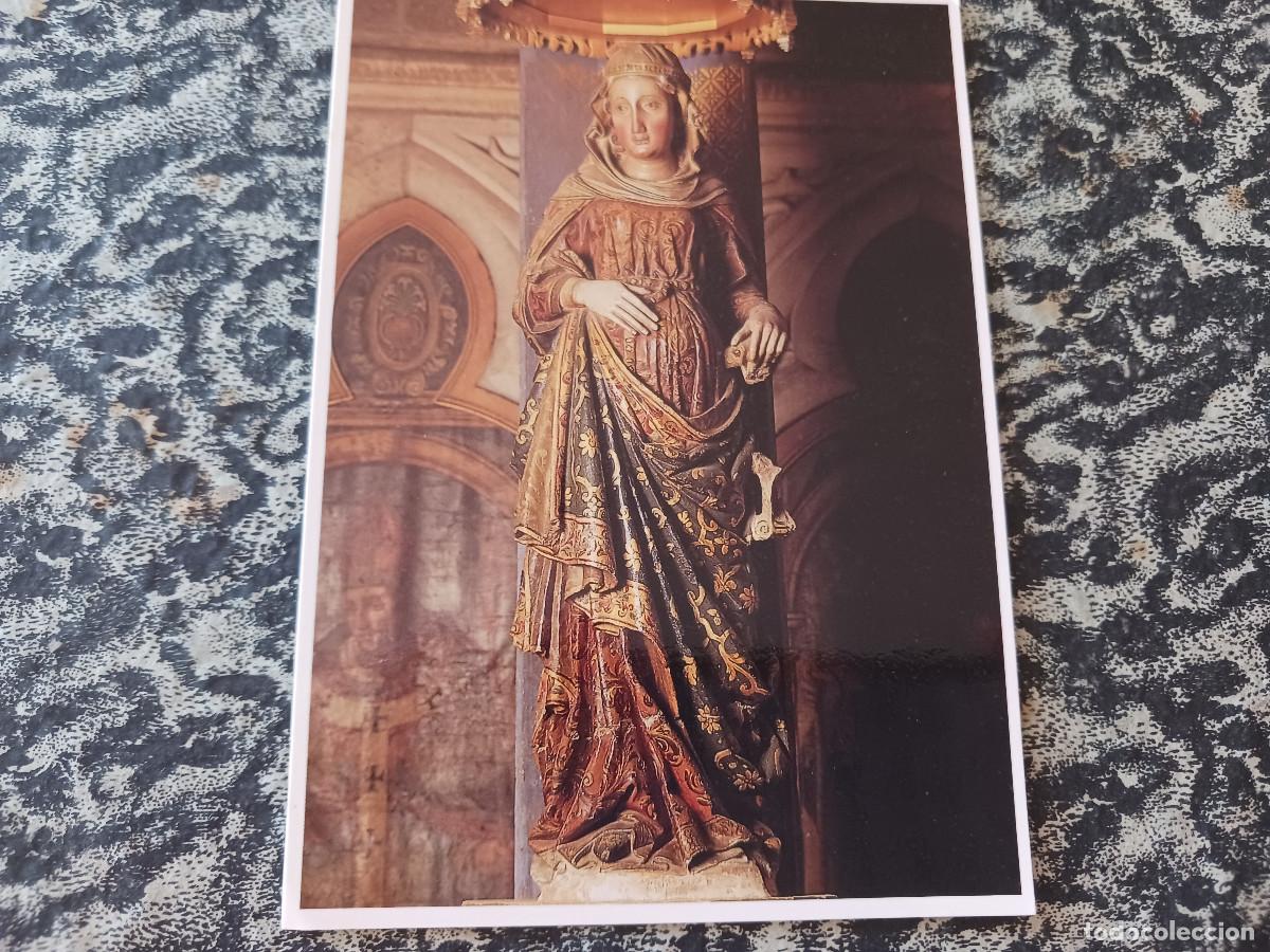 Postales: 39 catedral de leon, virgen de la esperanza, ed. edilesa 1991
