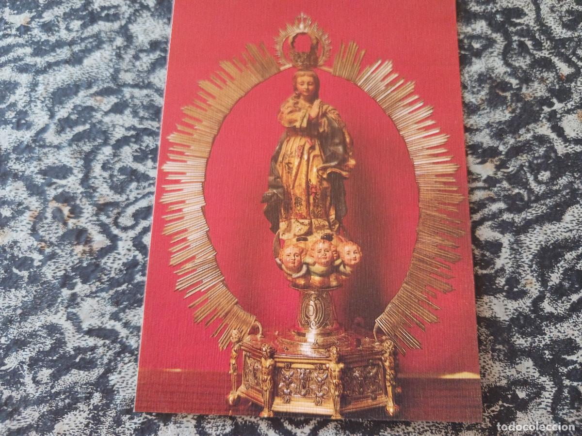 Postales: 16 leon, biblioteca, virgen de la sabiduria, ed. arribas
