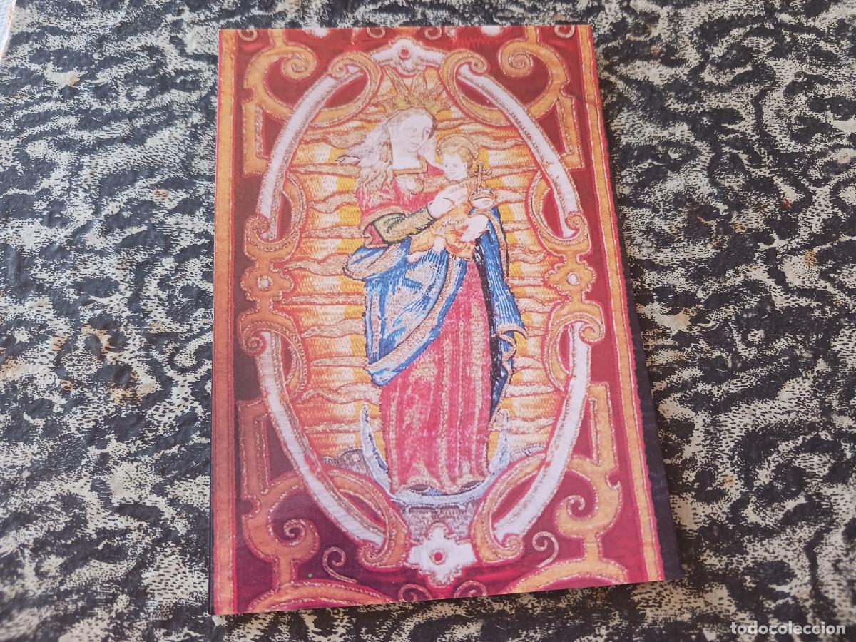 Postales: 8 salamanca, museo de s. esteban, casulla de sotomayor, virgen con el ni&ntilde;o, ed. san esteban 1993