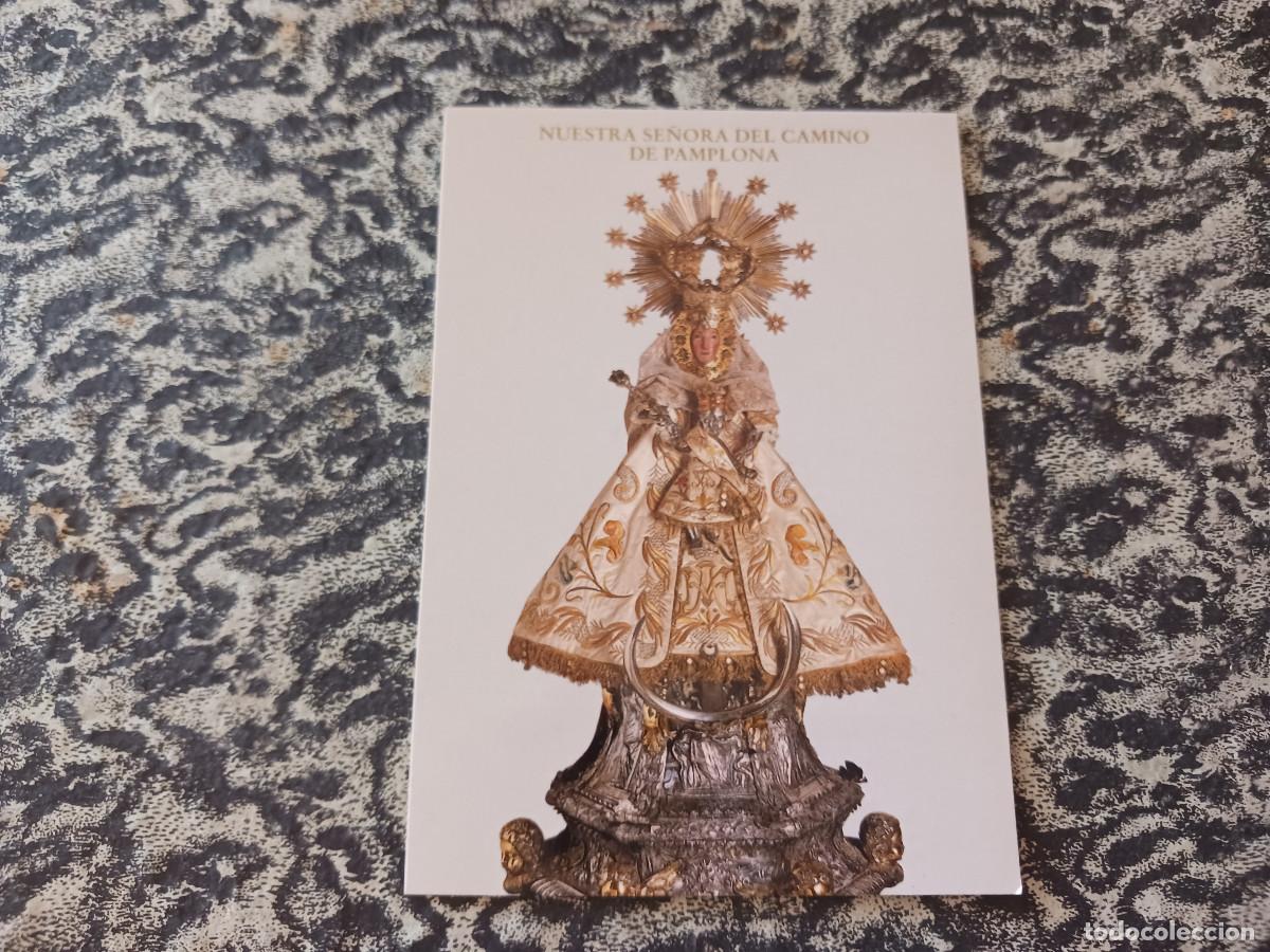 Postales: nuestra se&ntilde;ora del camino venerada en la parroquia de san cernin de pamplona