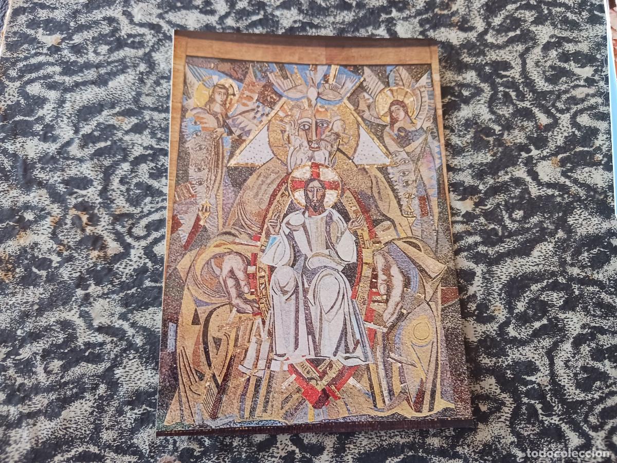 Postales: 16 MADRID. IGLESIA DE SANTA RITA. pantocrator, mosaico de clavo, ed. garrabella