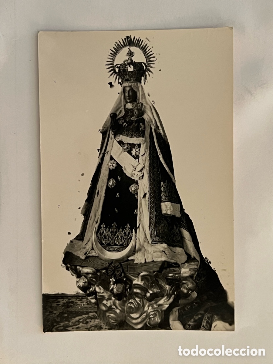 Postales: NTRA SRA DE ATOCHA. VIRGEN DE LA CORTE. MADRID. FOTO PALOMEQUE (h.1940?)