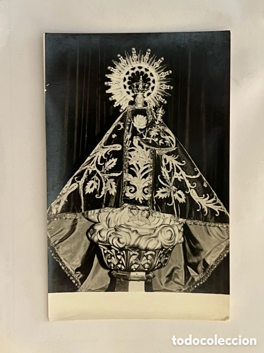 Postales: VIRGEN DEL BUEN CONSEJO. MADRID. FOTO PALOMEQUE (h.1940?) Med&iacute;das: 14 x 9 cm
