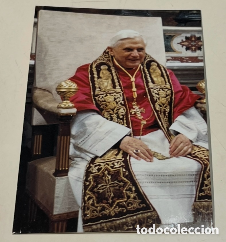 Postales: Estampa Religiosa. Benederto XVI. AD. 2005.