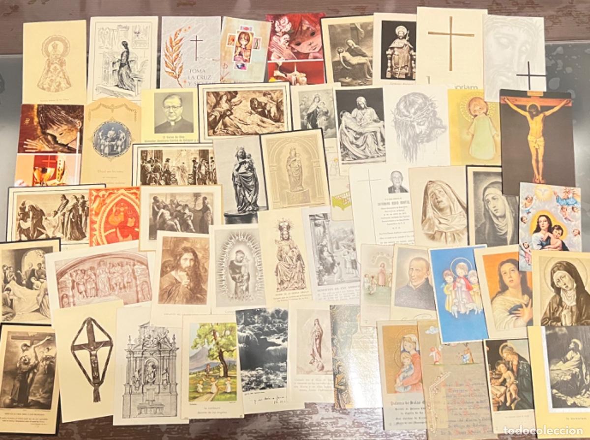 Postkarten: 50 recordatorios santos comuni&oacute;n defunci&oacute;n desde 1925, a&ntilde;os treinta cuarenta cincuenta sesenta etc&hellip;