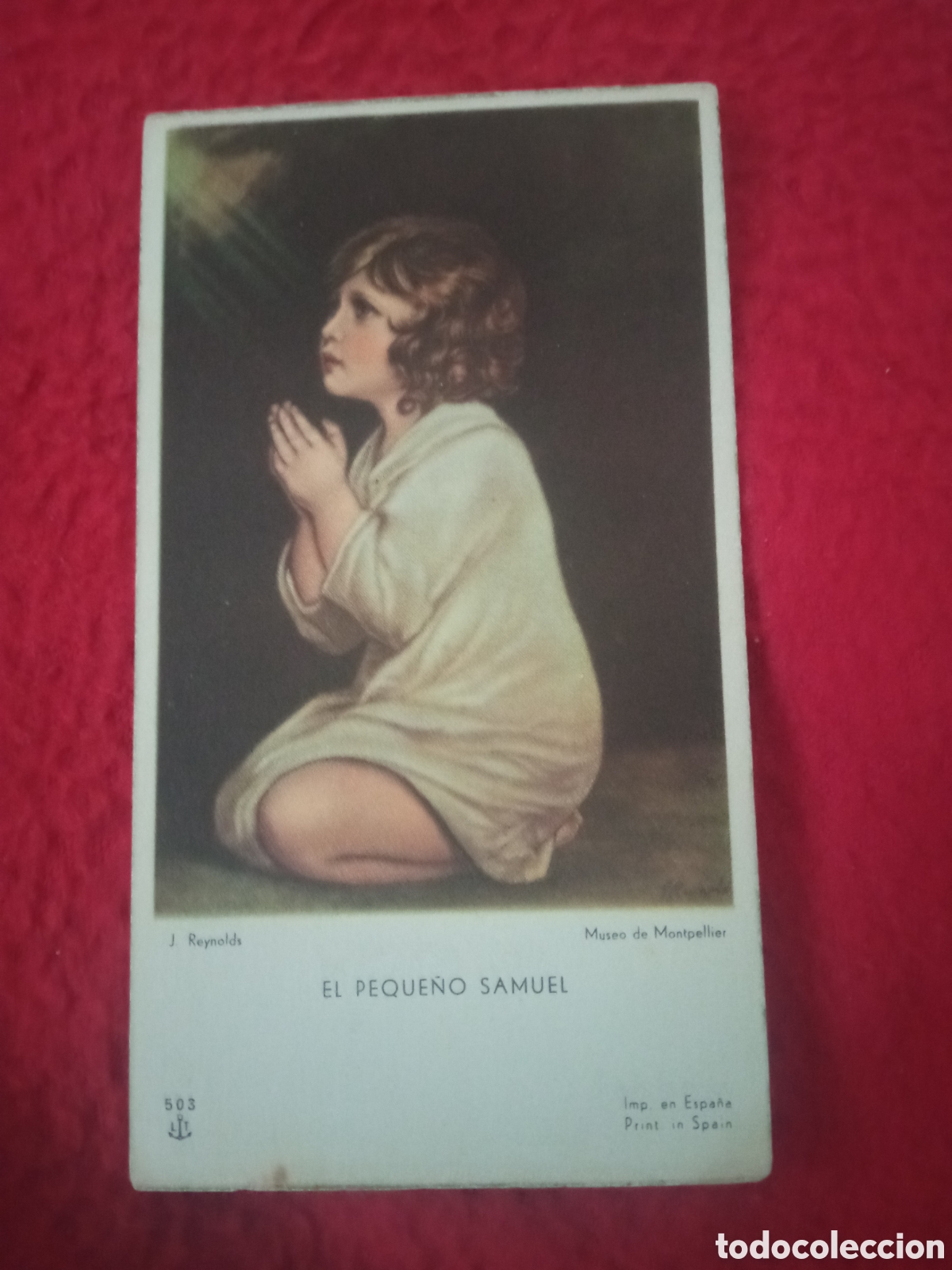 Postales: Antiguo recordatorio de Primera Comuni&oacute;n de 1948,C&aacute;diz