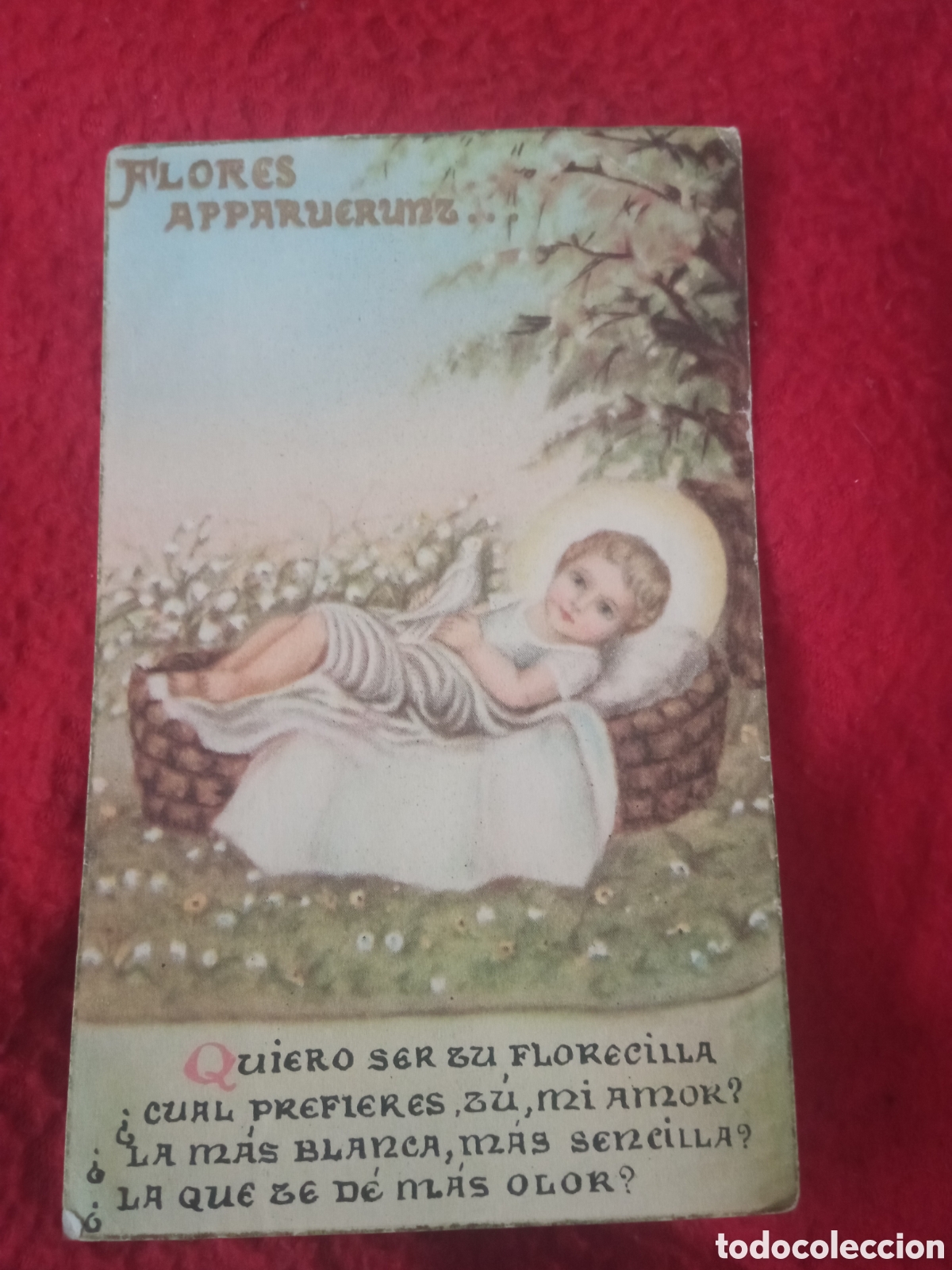 Postales: Antiguo recordatorio de Primera Comuni&oacute;n de 1952,Vecinos(Salamanca)