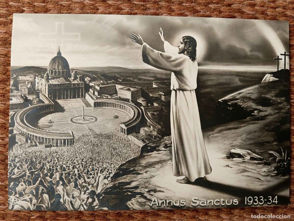 Postkarten: A&Ntilde;O SANTO - ANNUS SANCTUS 1933 - 34