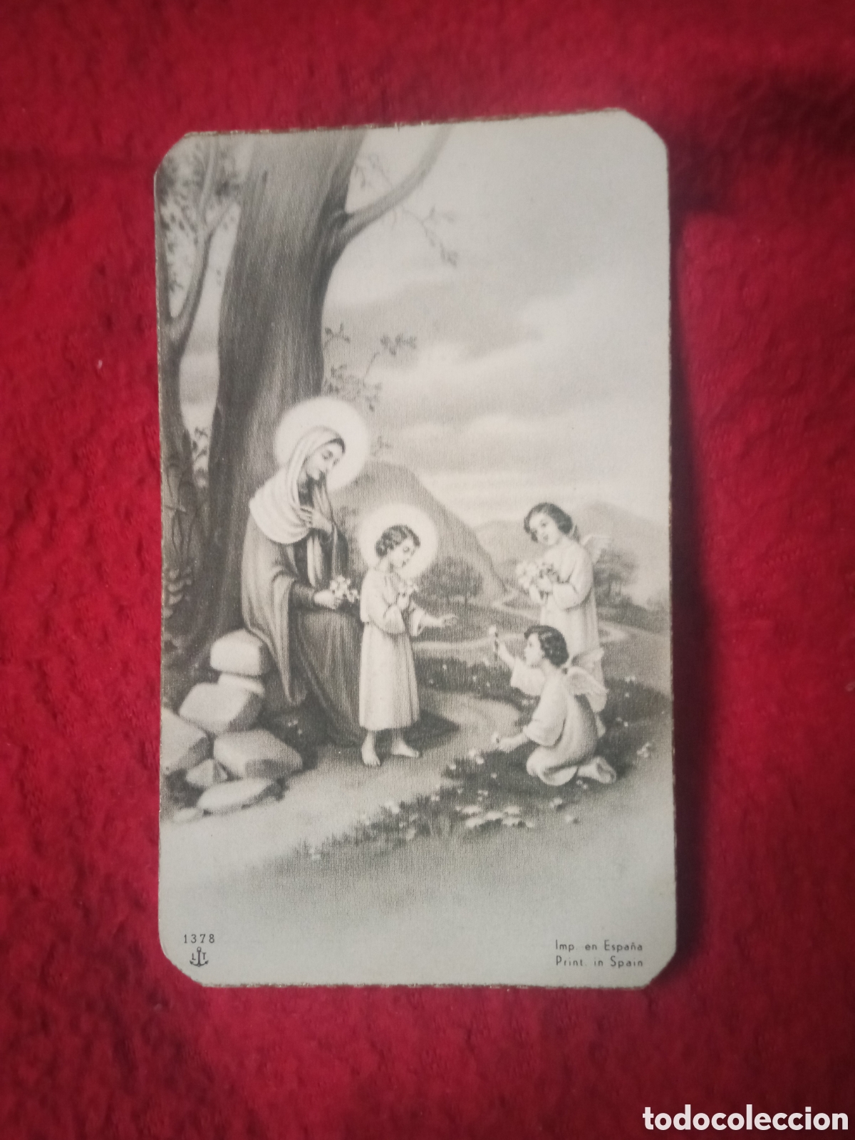 Postales: Antiguo recordatorio de Primera Comuni&oacute;n de 1951,Badajoz