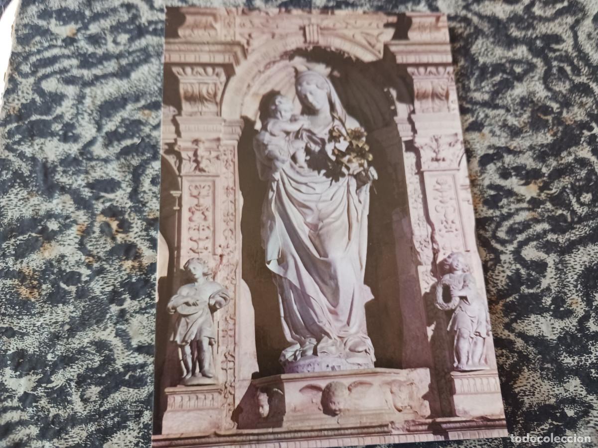 Postales: 43 Reial Monestir de Poblet, imatge de Santa Maria de Poblet Tarragona , ed. RAYMOND