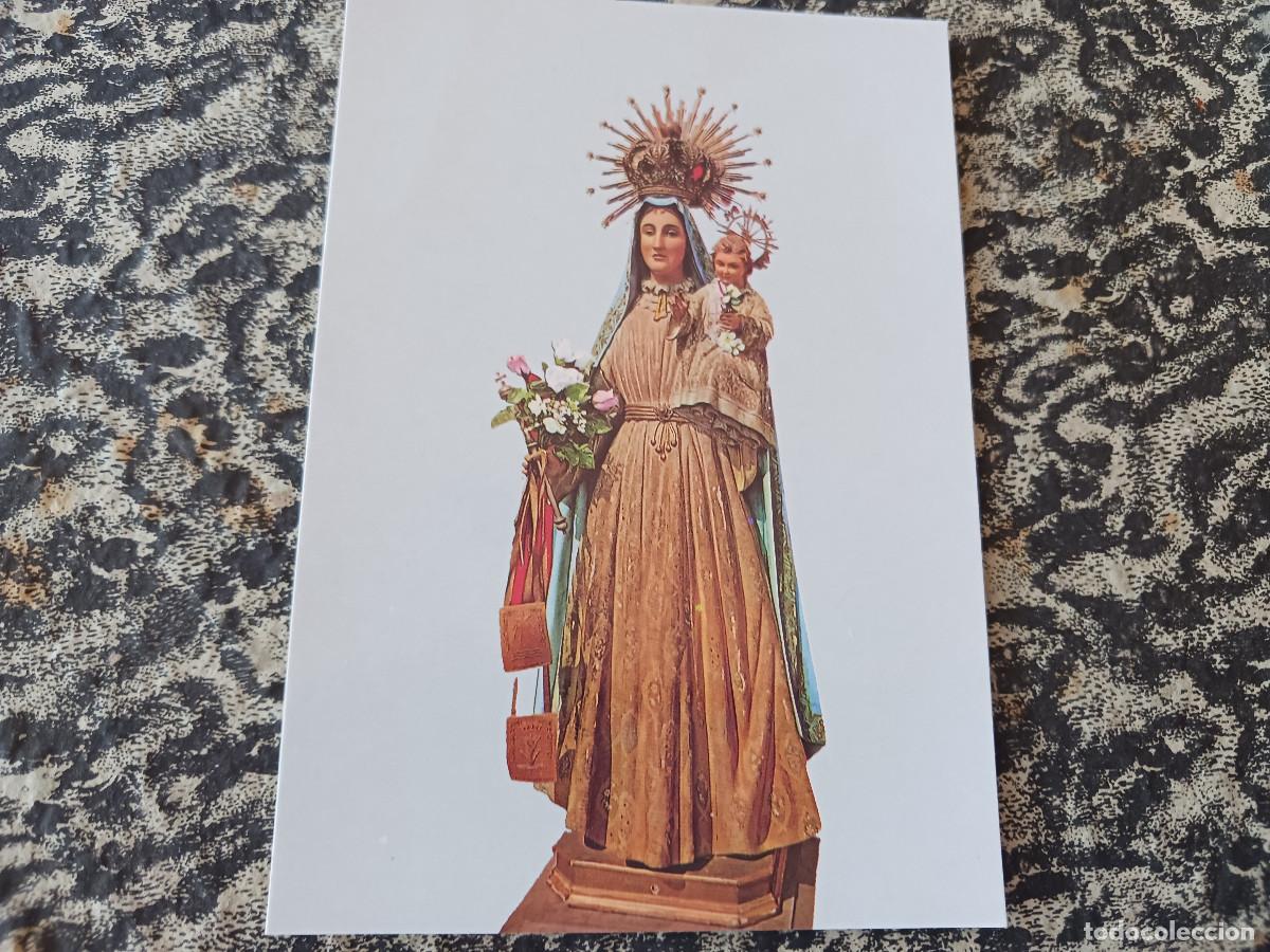 Postales: santuari mare de deu de la salut, terrades, imatge de la verge, ed. albo, 1989