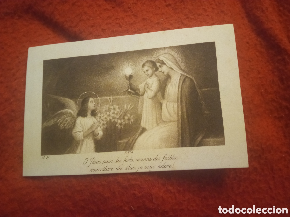 Postales: Antiguo recordatorio de Primera Comuni&oacute;n de 1939,Sevilla