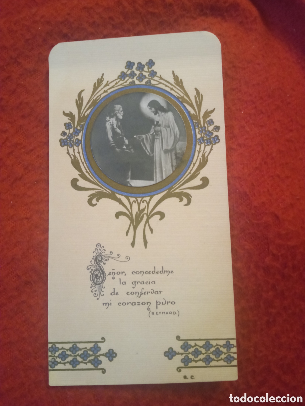Postales: Antiguo recordatorio de Primera Comuni&oacute;n de 1932,Sevilla