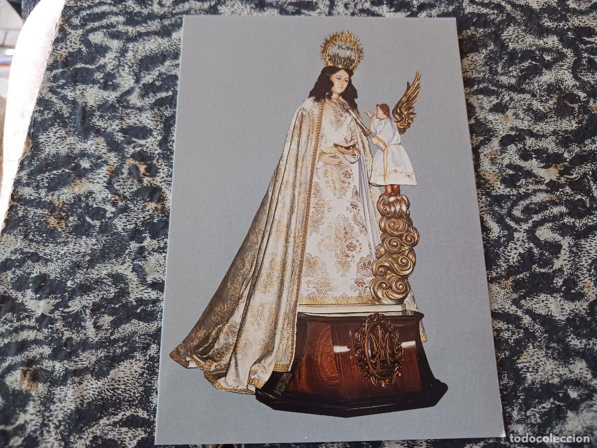 Postales: Bayona. Anunciaci&oacute;n de Nuestra Se&ntilde;ora LA ANUNCIADA, oracion del angelus, ed. fama