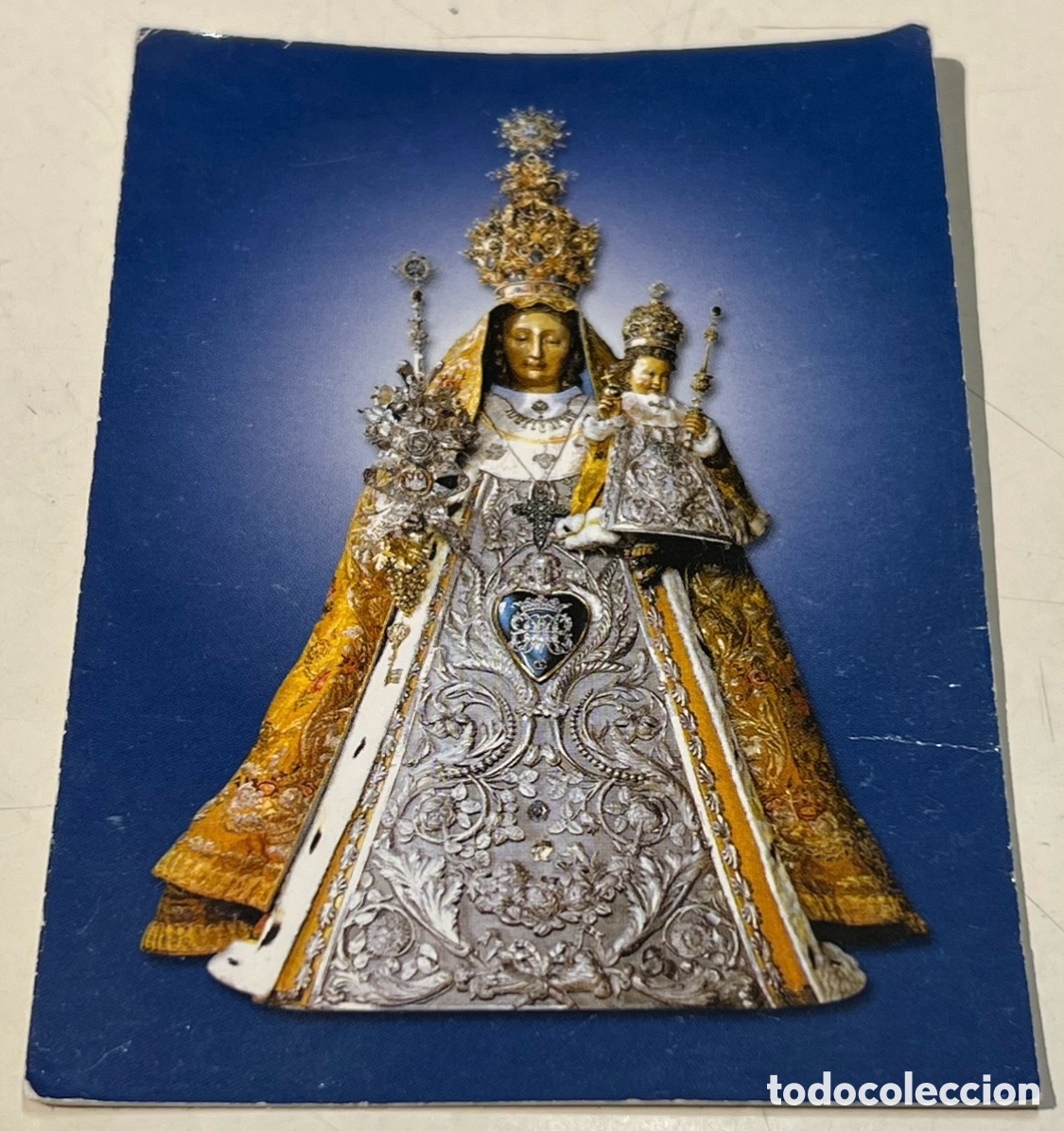 Postales: Estampa Religiosa. Santa Maria di Anversa. A&ntilde;os 70.