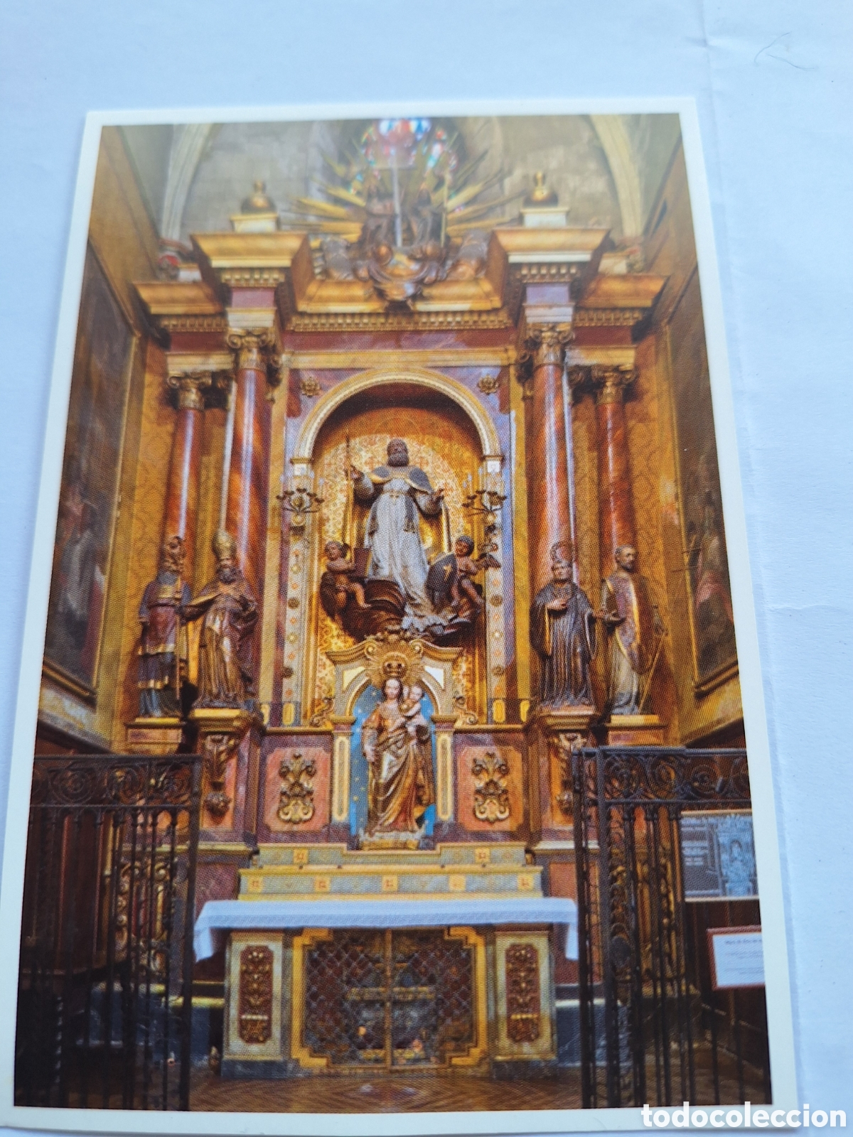 Postales: Postal o estampa capella de sant Paci&agrave; en Barcelona