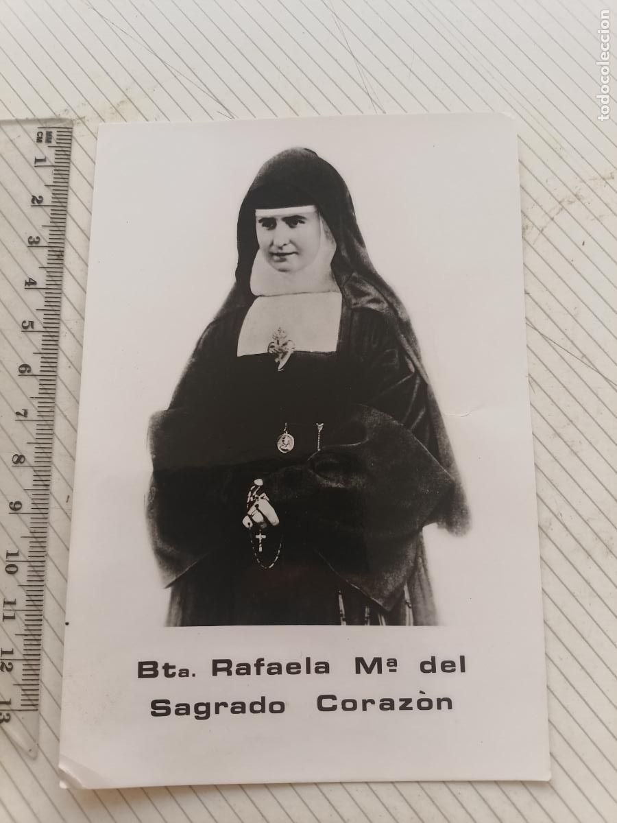 Postales: Estampa, Beata Rafaela Mar&iacute;a del Sagrado Coraz&oacute;n