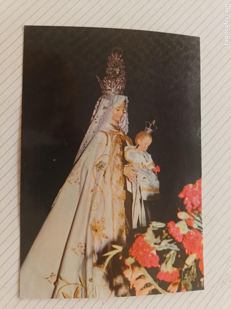 Postales: Tarjeta de la Virgen del Carmen, Mil Viviendas, Alicante