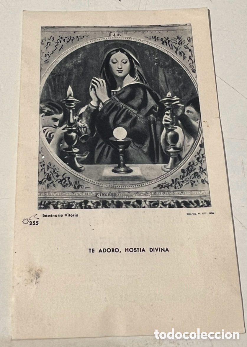 Postales: Estampa Religiosa. Recuerdo de las Bodas De Plata de la Adoraci&oacute;n Nocturna. Ribera De Molina. Murcia