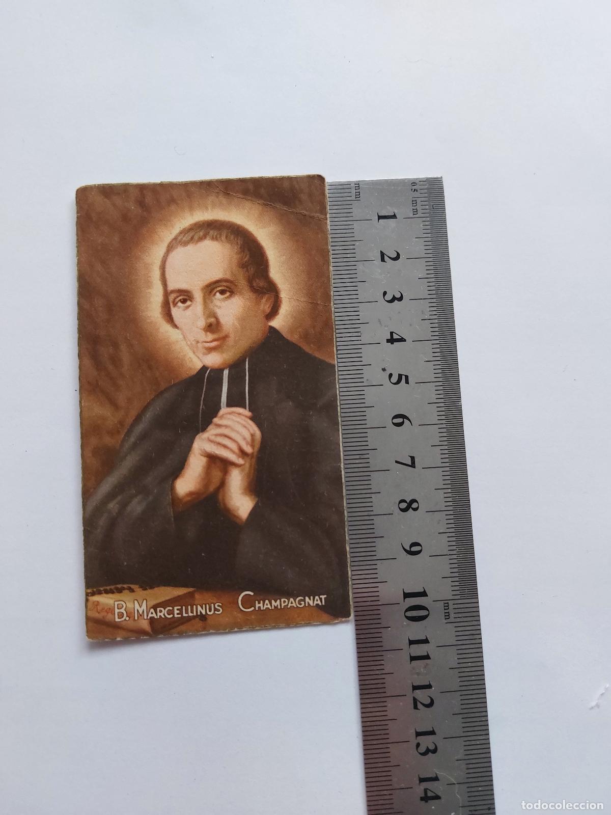 Postales: Estampa con Oraci&oacute;n para la Canonizaci&oacute;n del Beato Marcelino Champagnat