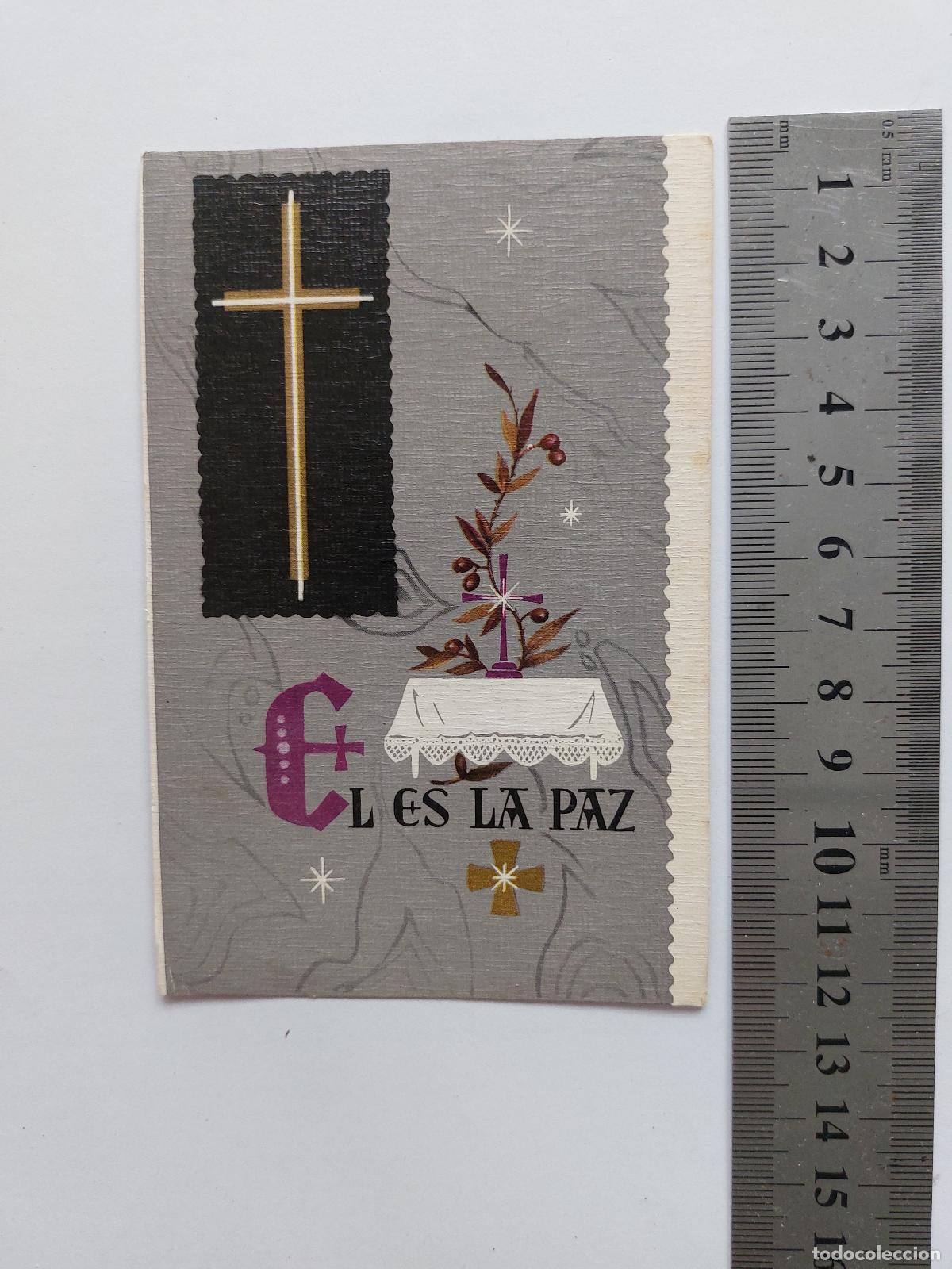 Postcards: Estampa de recordatorio funeral de Mar&iacute;a Delicado Mart&iacute;nez