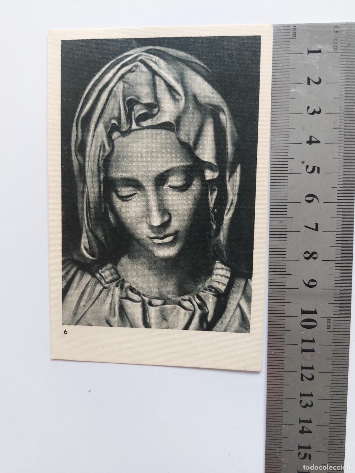 Postcards: Estampa de recordatorio f&uacute;nebre de Isabel Romero Sanchez en Valencia