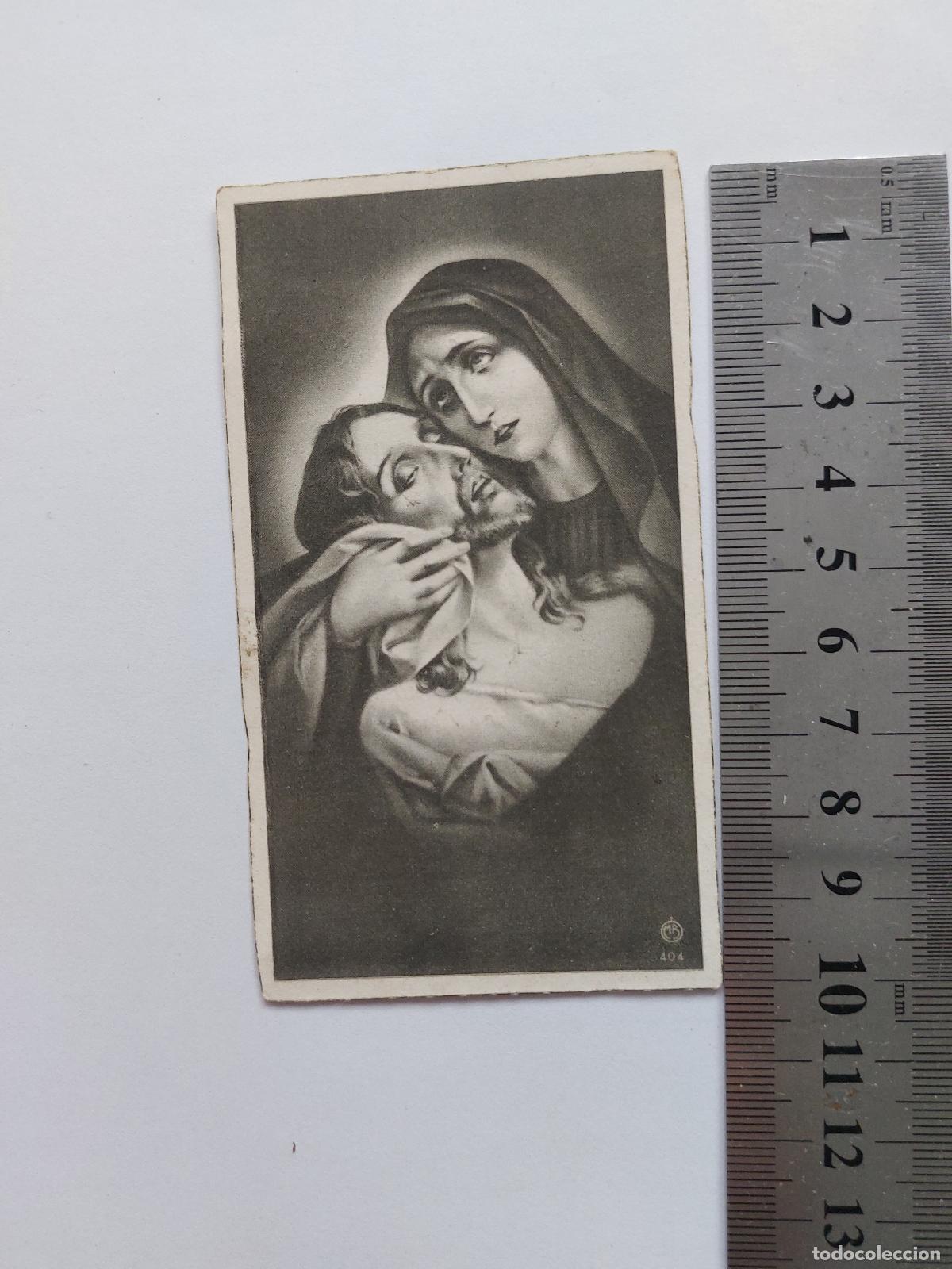 Postcards: Estampa de recordatorio de difunto de Do&ntilde;a Concepci&oacute;n Mar&iacute;n Gil
