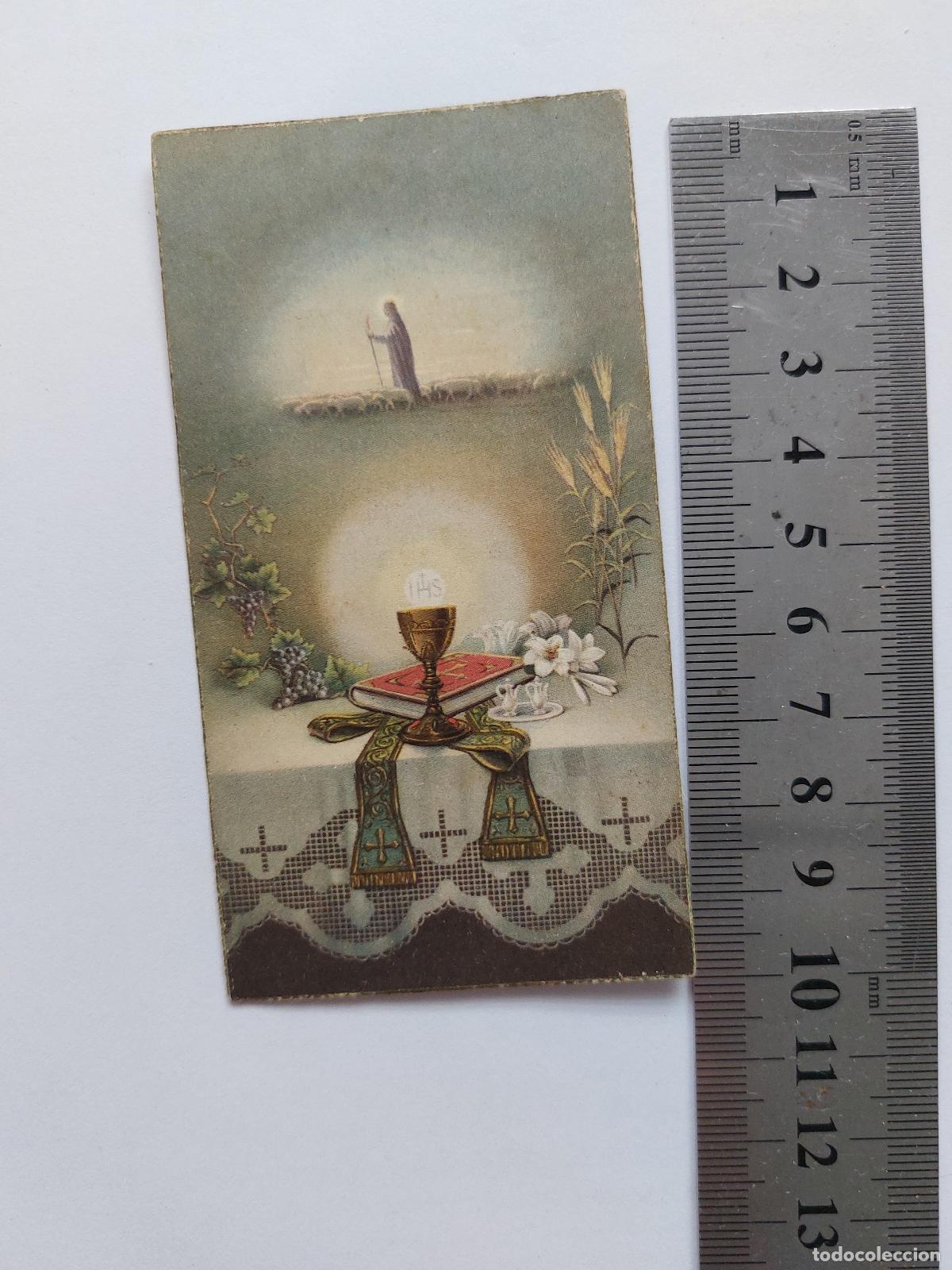 Postcards: Estampa de recuerdo de Primera Comuni&oacute;n en Cullera