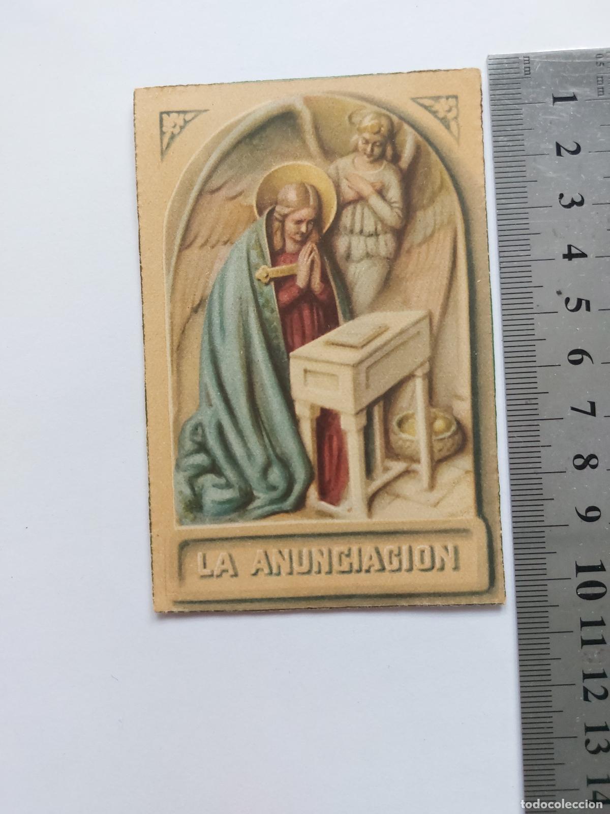 Postais: Estampa de La Anunciaci&oacute;n Arte Religioso