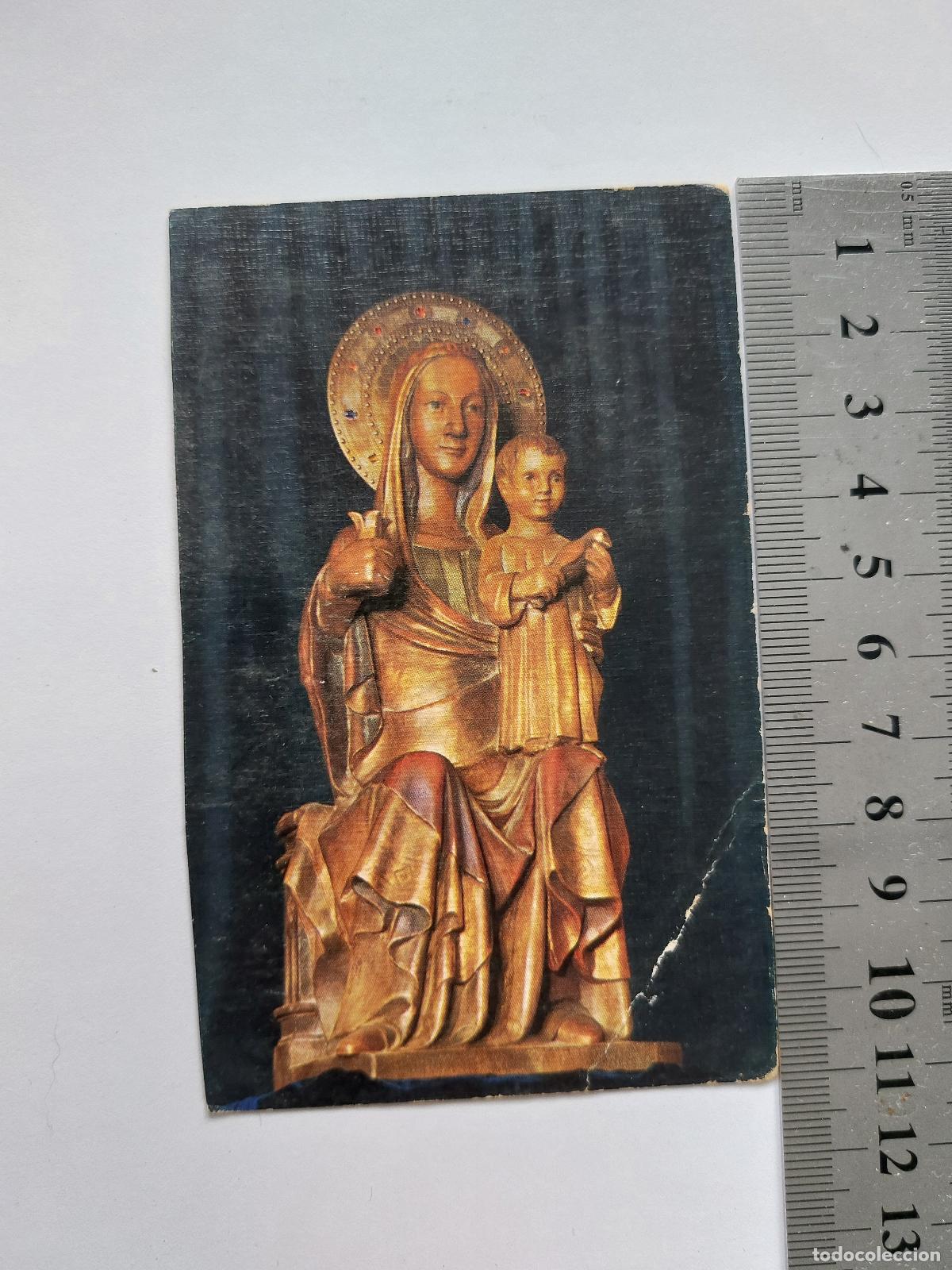 Postales: Estampa de la Virgen del Milagro de la Iglesia de San Juan en Valencia