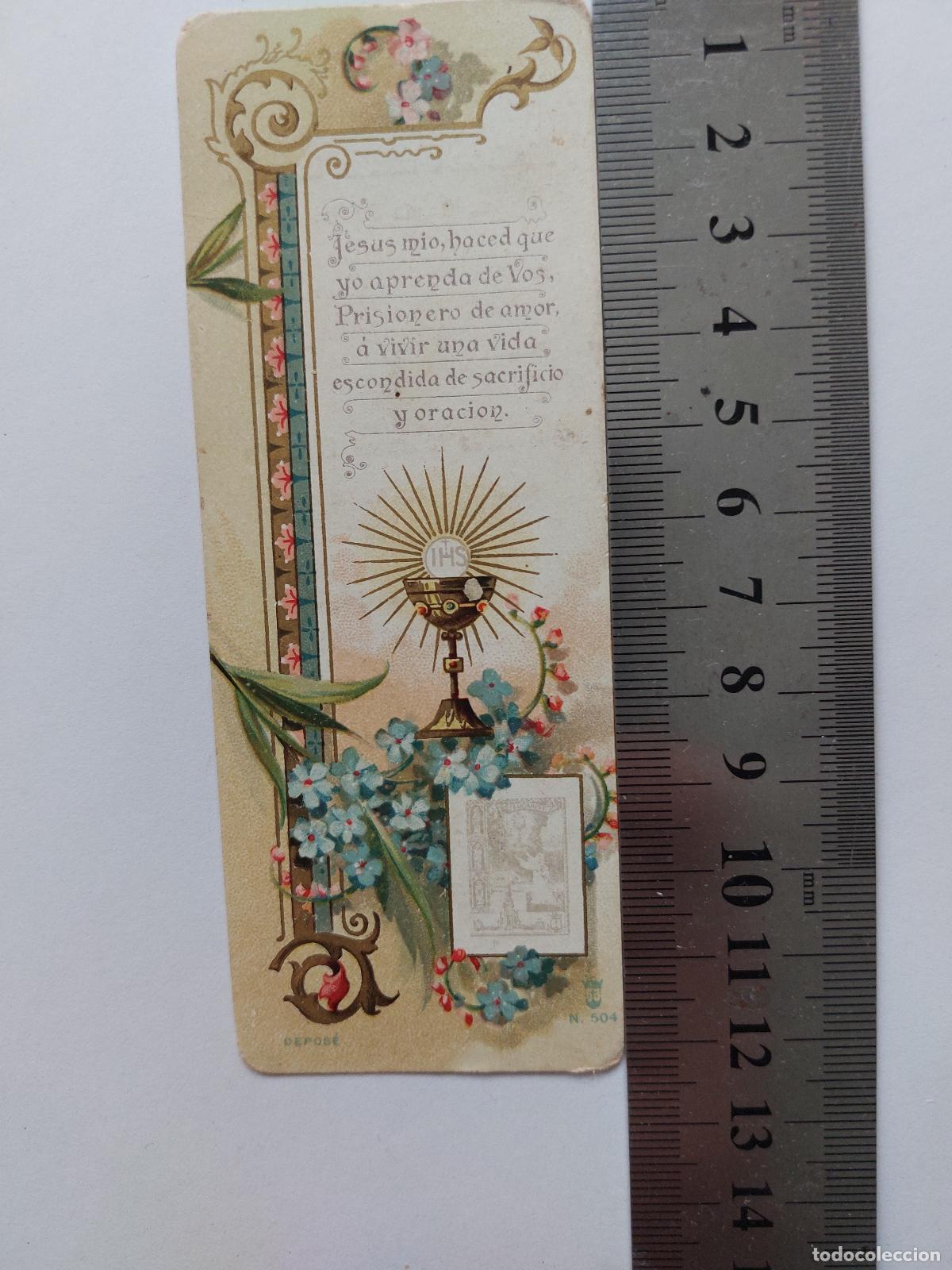 Postales: Estampa religiosa de la Adoraci&oacute;n Nocturna en Masamagrell