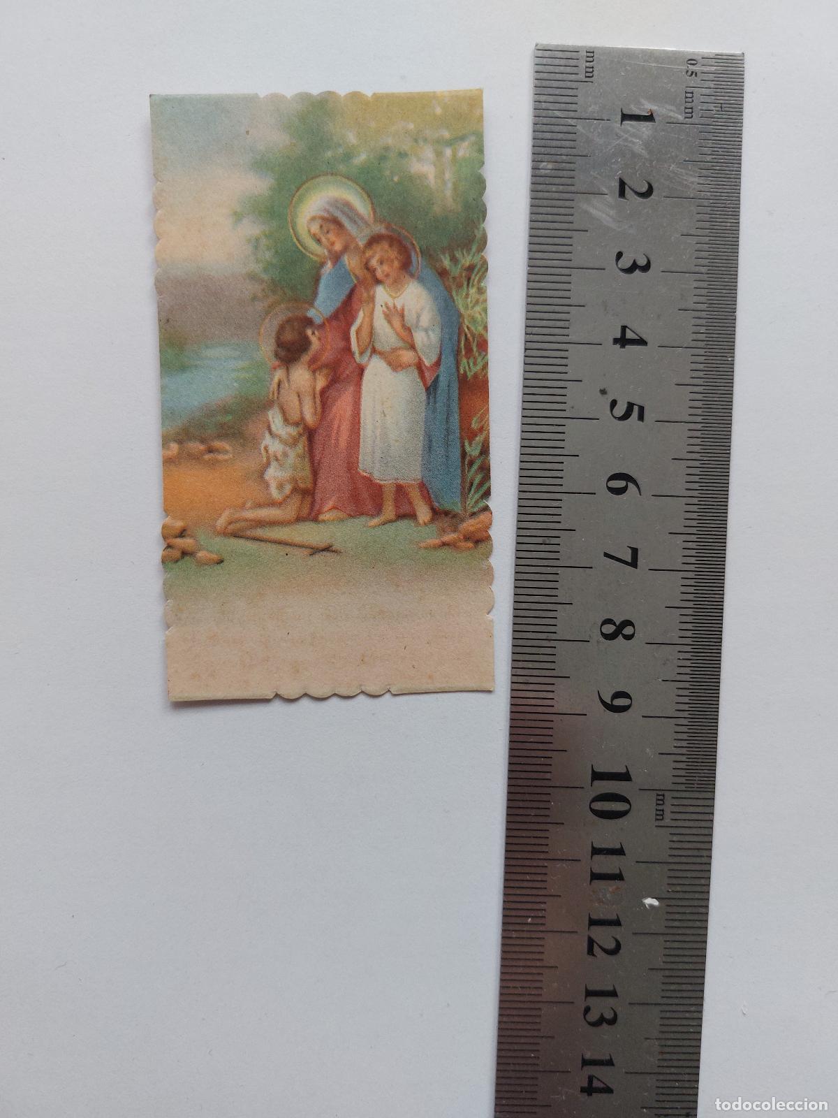 Postales: Estampa devocional religiosa con imagen de la Virgen y el Ni&ntilde;o