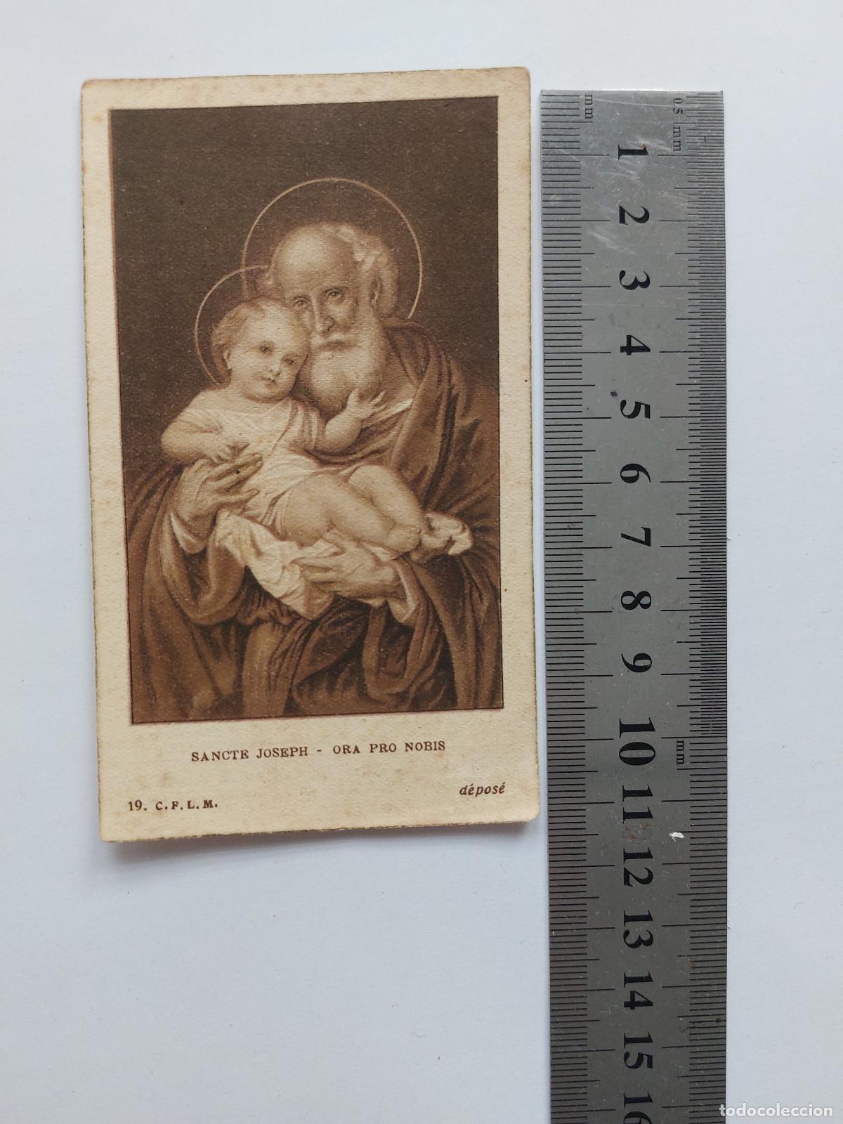 Postales: Estampa recordatorio religioso Mar&iacute;a de San Jos&eacute; Unanue