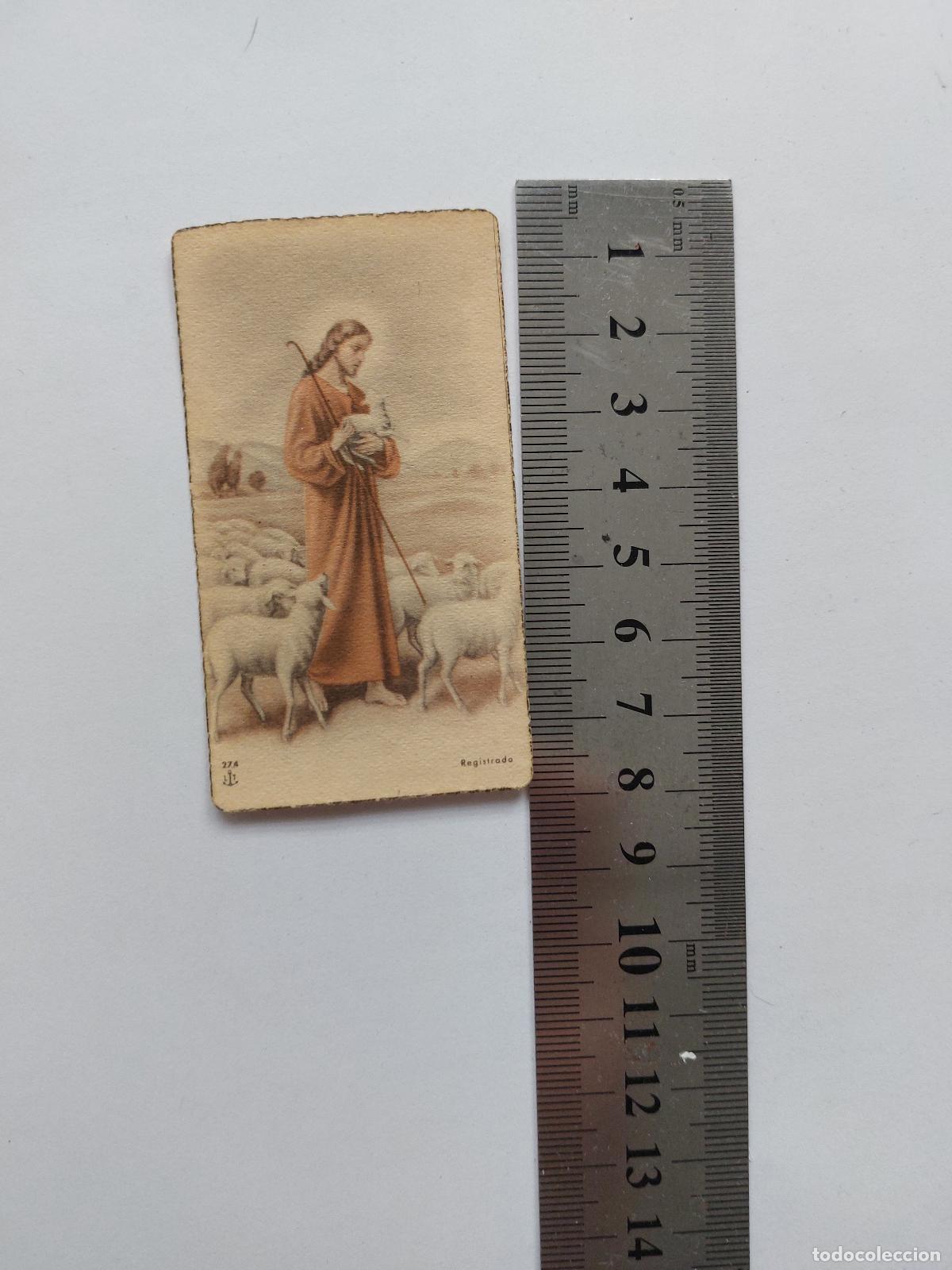 Postkarten: Estampa devocional de Jesucristo El Buen Pastor