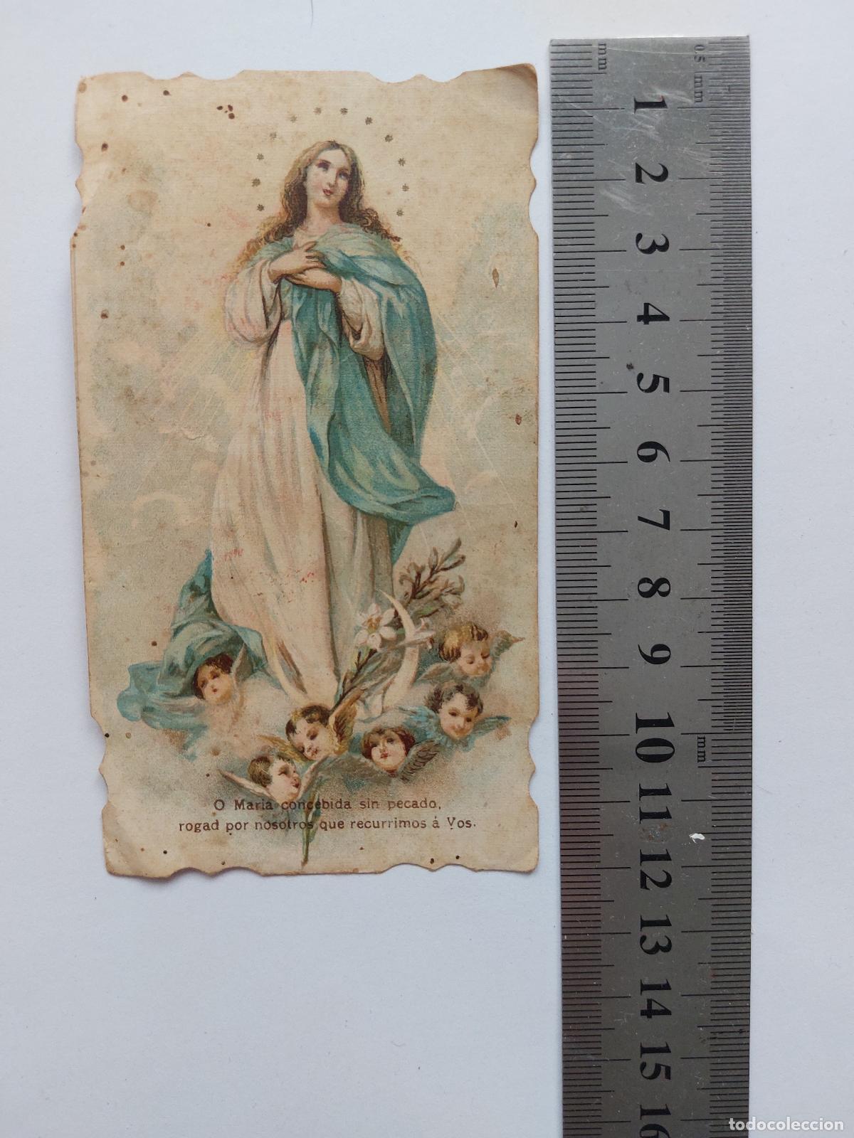 Postkarten: Estampa religiosa de la Virgen Mar&iacute;a Inmaculada Concepci&oacute;n