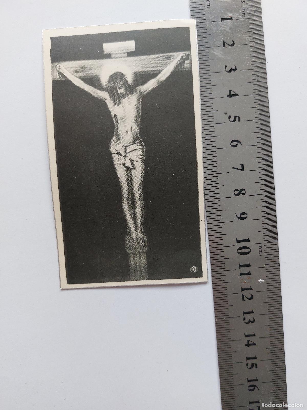 Postales: Estampa recordatorio de defunci&oacute;n de Santiago Gallach Sanchis