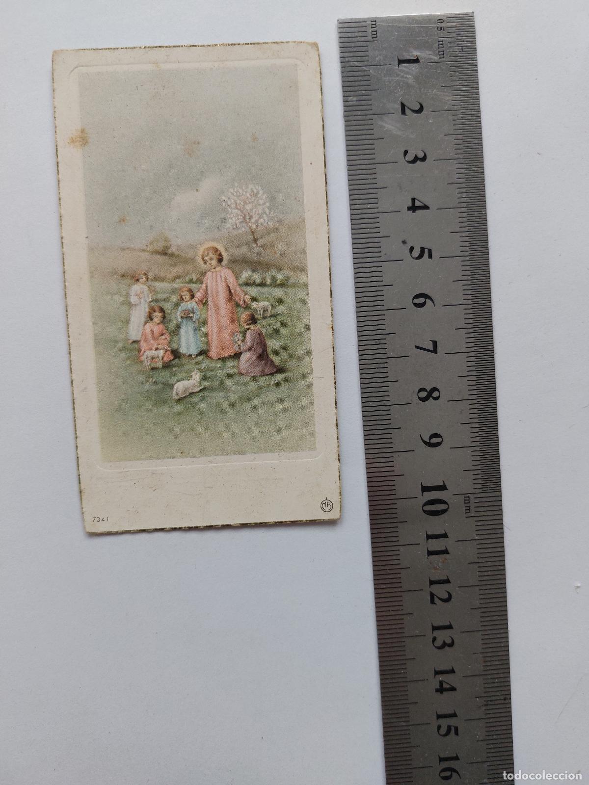 Postales: Estampa de recuerdo de Primera Comuni&oacute;n en Valencia