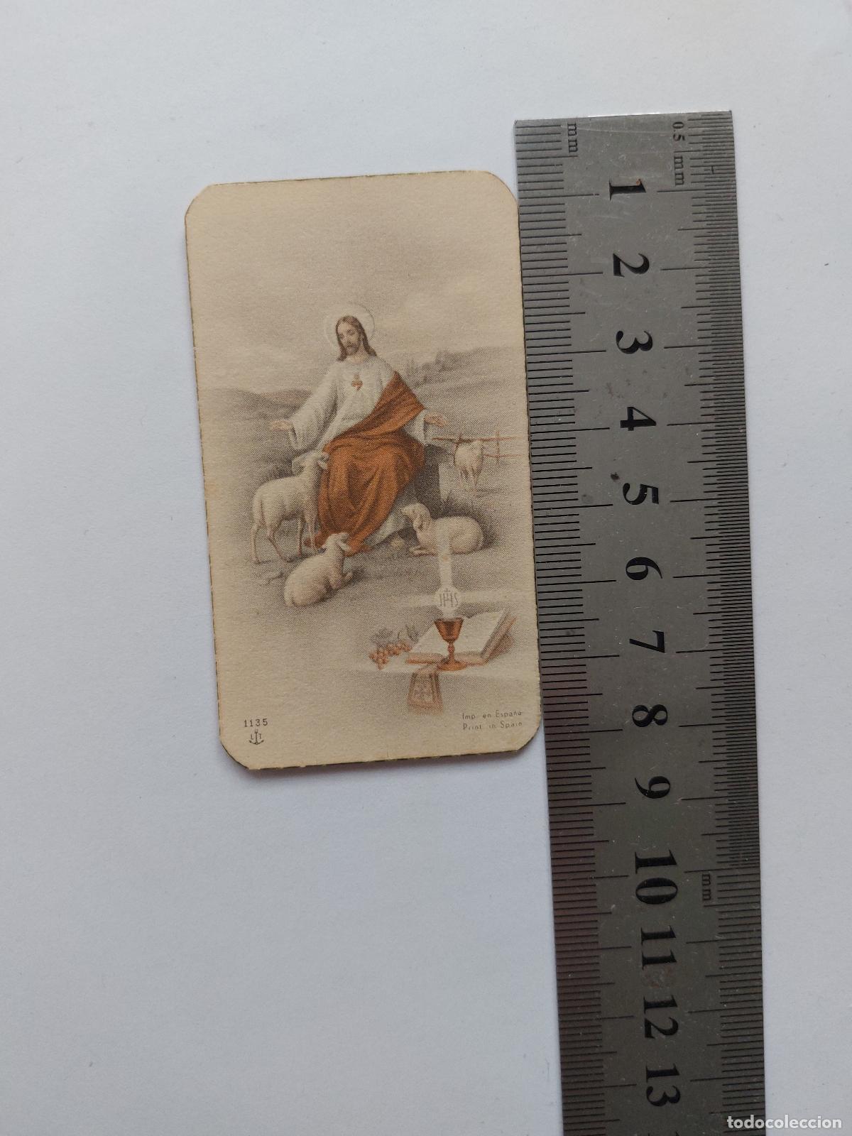 Postales: Estampa de recuerdo de Primera Comuni&oacute;n, Valencia, Espa&ntilde;a