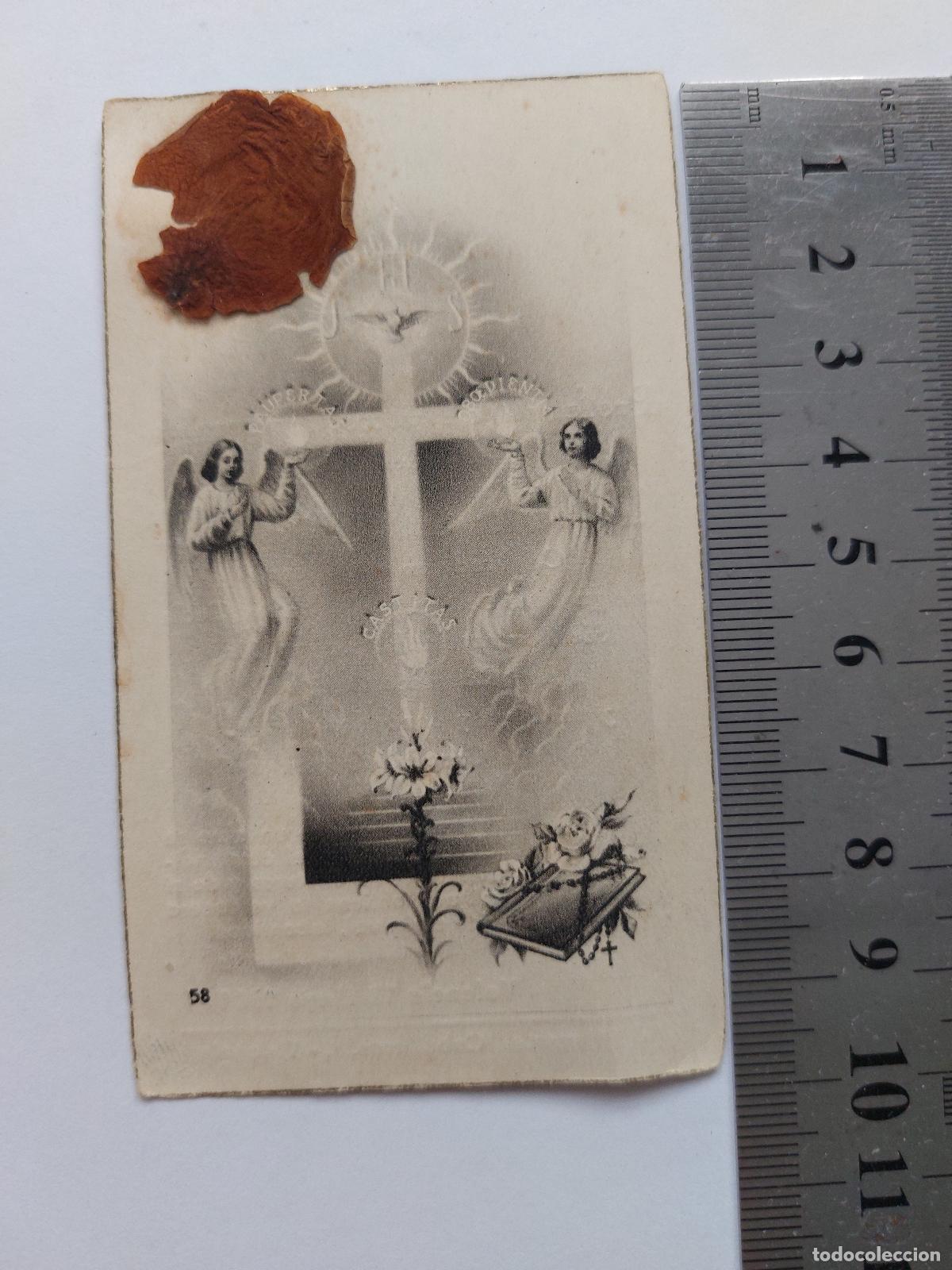 Postales: Estampa conmemorativa de profesi&oacute;n de votos religiosos en Valencia